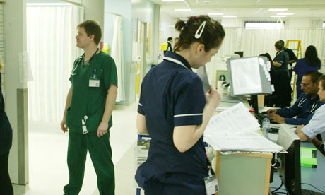 NHS deficits have seen calls to close some hospital casualty departments