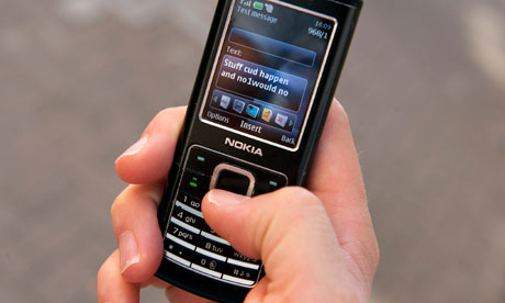 To be seen talking to a police officer risks being labelled a “grass”, texting is safe and private