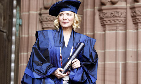 Kim Cattrall receives an honorary degree
