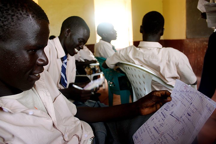 DAVE EGGERS IN SUDAN: DAVE EGGERS SUDAN