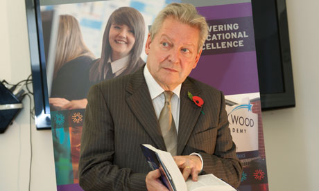 Sir Bruce Liddington, director general of E-Act, who appears to be rowing back from his prediction