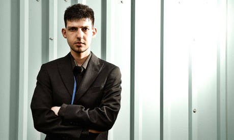 Uzi Khan has passed security industry qualifications and plans to apply for a job at the Olympics