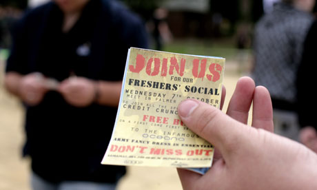 students at the University of Sussex, Brighton