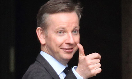 Michael Gove, education secretary