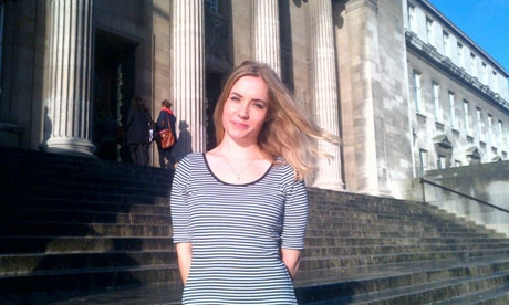 Lucy Snow, student blogger