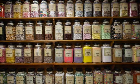 jars of sweets