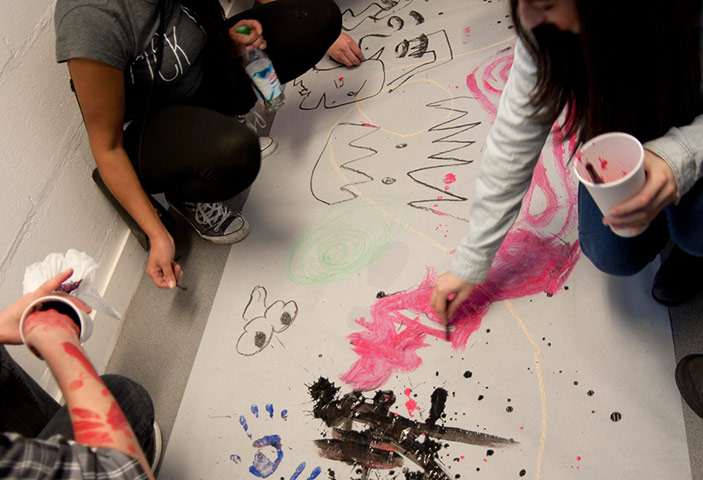 Broadvision: Broad Vision collective drawing exercise