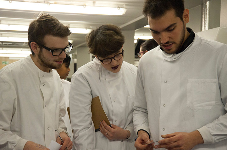 Broadvision: Broad Vision art and science students work together in the lab