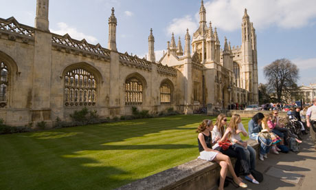 Students at King's College, Cambridge