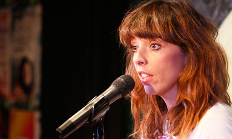 Bridget Christie performs at the Edinburgh festival fringe