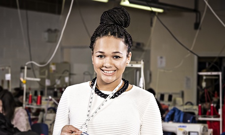 Natalie Hurst, apprentice garment technologist