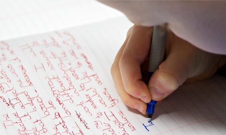 Trouble ahead? Pupils’ Sats scripts must be neat so they can be scanned.