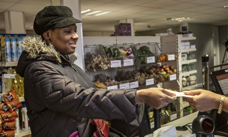 Community Shop in West Norwood, sells bread, fruit, fresh meat, milk, as well as tins and packets