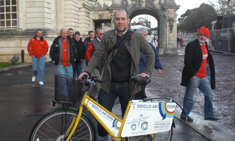 Bike blog : James Randerson reports on the new Cardiff's bike hire scheme