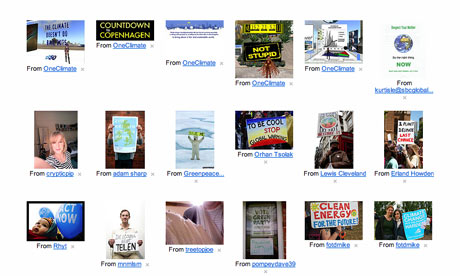 Message to Copenhagen from Flickr group