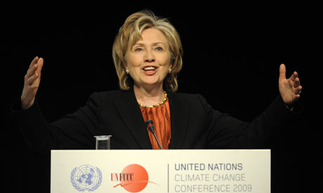 COP15 US Secretary of State Hillary Rodham Clinton