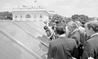 Jimmy Carterinspected new White House solar hot water heating system 
