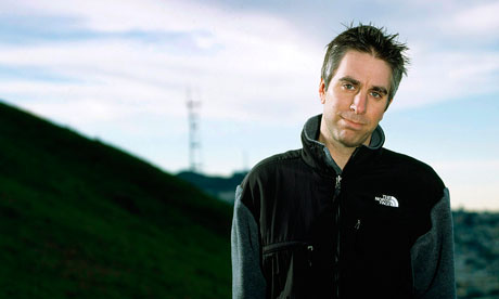 Environmental activist Adam Werbach in Bernal Hill Park, San Francisco, California