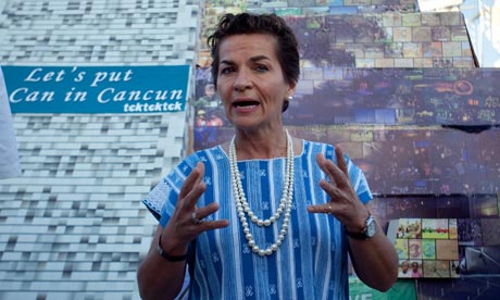 COP16: Christiana Figuere at  TckTckTck Event in Cancun