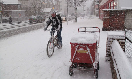 Bike blog : cycling in snow