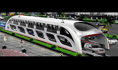 Shenzhen Huashi Future Car-Parking Equipment to build this futuristic bus 