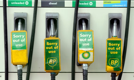 Damian blog : BP petrol station and greenpeace protest about Deepwater Horizon oil spill