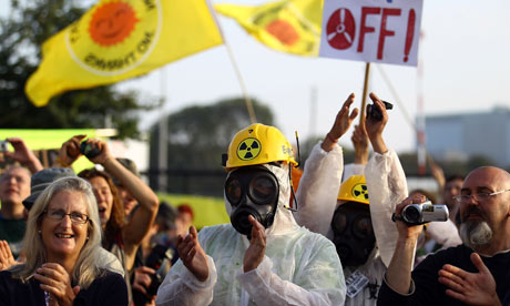 Protestors Blockade Hinkley Point Nuclear Power Station