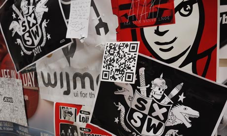 MDG : Billboard at Southwest Festival SXSW held each March in Austin , Texas