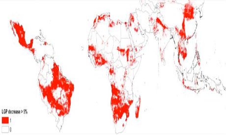 Mapping Hotspots of Climate Change and Food Insecurity 