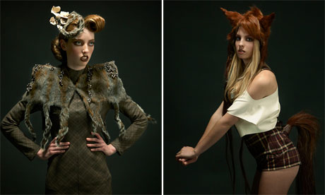Green Living blog : Roadkill Couture by designer Jez Eaton 