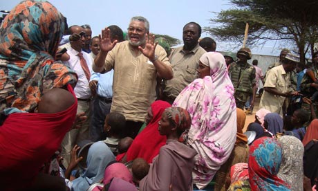 MDG : AU envoy to Somalia Jerry Rawlings