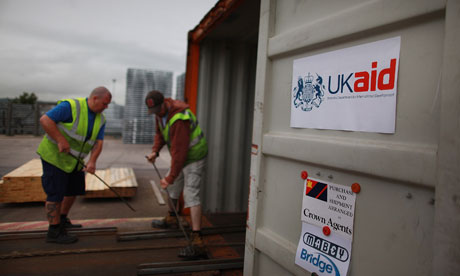MDG : UKAID : AID effectiveness : Shipping to Pakistan 