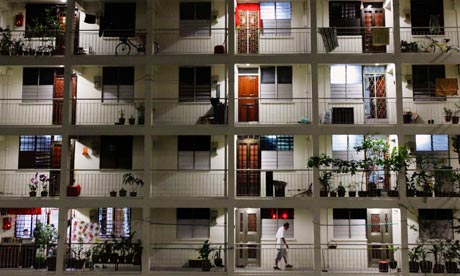 MDG : Katong residential area built by the HDB in Singapore