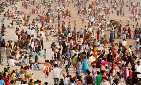 Earth population reaching seven billion 