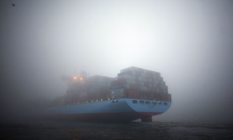 The container ship Marit Maersk