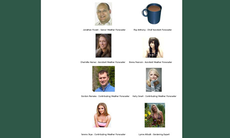 Positive Weather Solutions PWS website