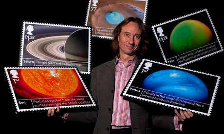 Space Science stamps issued by Royal Mail