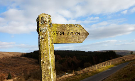 Country Diary : Sarn Helen Roman Road in the Brecon Beacons, Wales