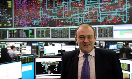 Leo blog on Energy Bill : Energy Secretary Ed Davey visits Electricity National Control Centre