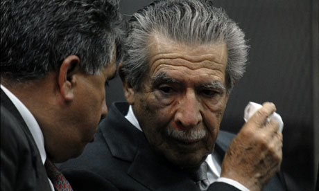 MDG : Guatemalan fundamentalist Christian General Efrain Rios Montt 