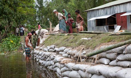 Bangladesh Climate Change Ground Zero in Dakha 's slum