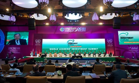 MDG : UNCTAD : UN Conference on Trade and Development in Doha, Qatar