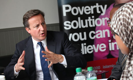 MDG : Prime Minister David Cameron 
