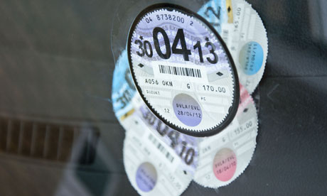 tax disc 2012