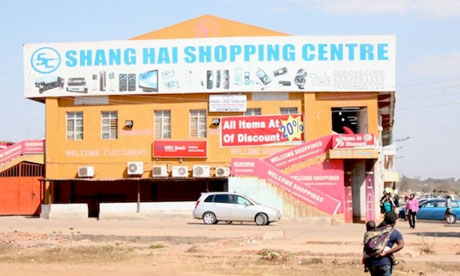MDG : Malawi and Chinese trade in Lilonwe 