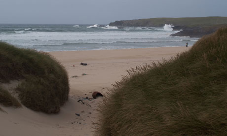 Country Diary : dunes and waves