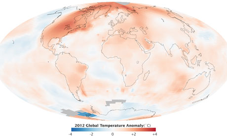Long-Term Global Warming Trend Continues