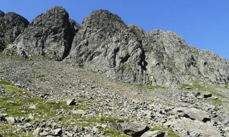 Country Diary : The climber's track to Dow Crag 