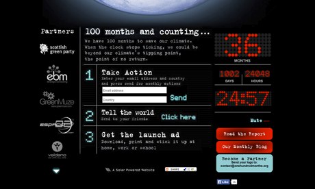 Blog about one hundred month to act : onehundredmonths.org