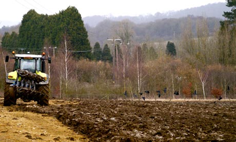 Country Diary : Ploughing, Wenlock Edge